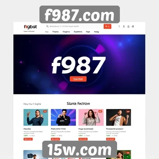 Análise da interface de usuário do f987.com